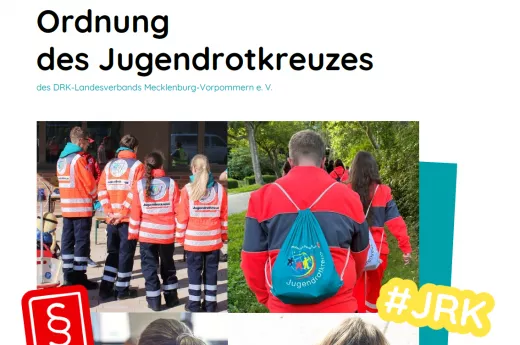 Deckblatt der JRK-Ordnung MV